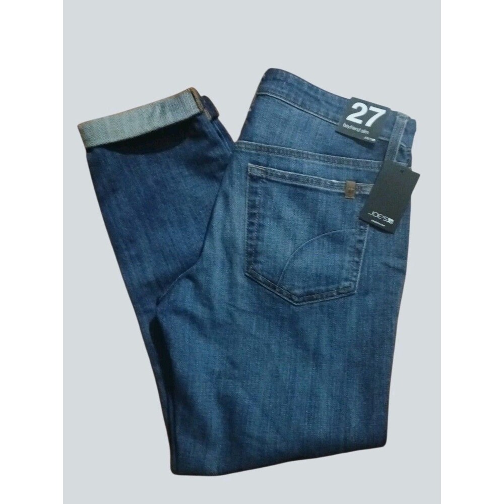 Joe's Jeans Boyfriend Slim Denim Jeans Dark Wash Size 27 NWT